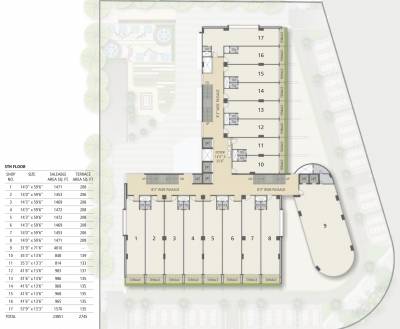 Images for Cluster Plan of Krish One World West