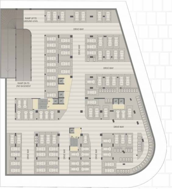 Images for Cluster Plan of Krish One World West