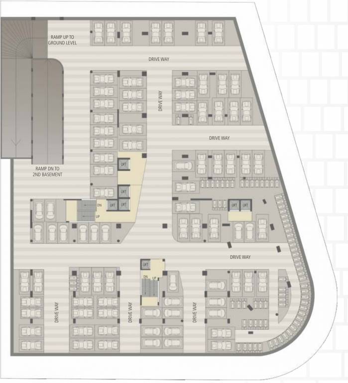 Images for Cluster Plan of Krish One World West