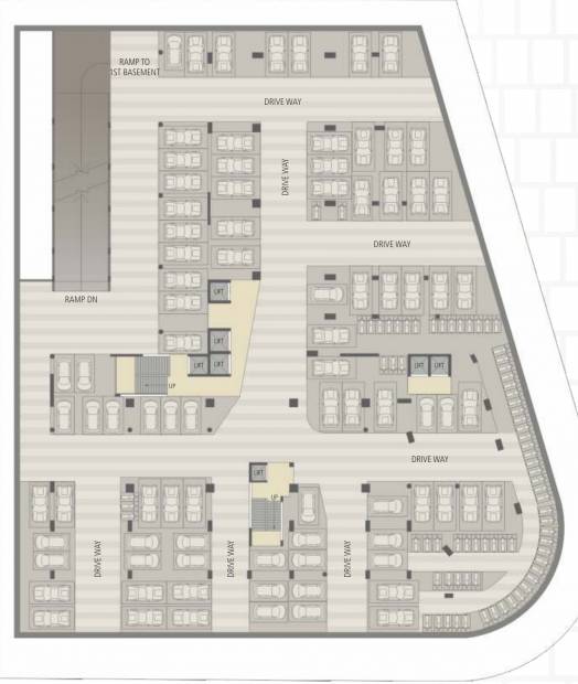 Images for Cluster Plan of Krish One World West