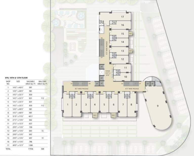 Images for Cluster Plan of Krish One World West