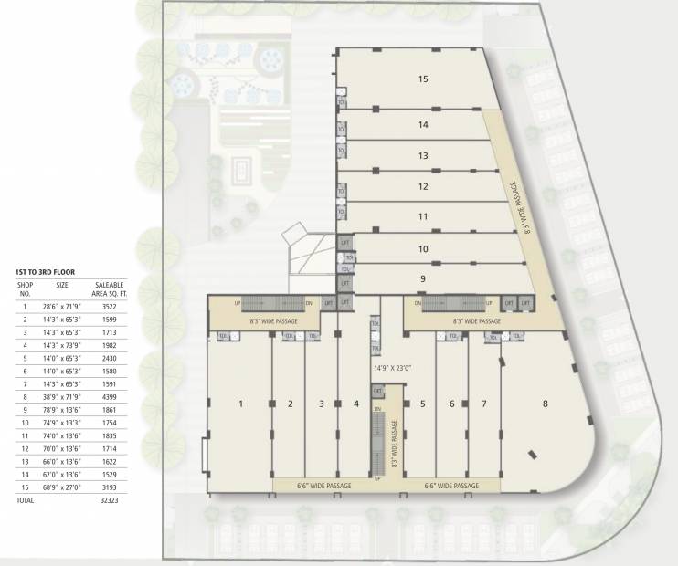 Images for Cluster Plan of Krish One World West