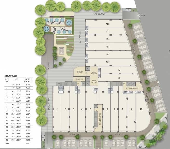 Images for Cluster Plan of Krish One World West