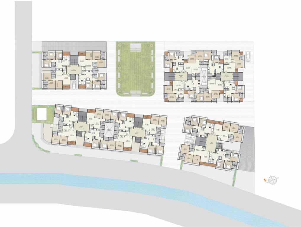  anushthan grace Block A Cluster Plan