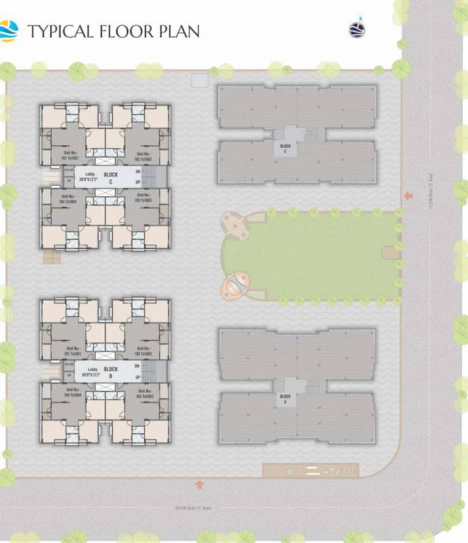 Images for Cluster Plan of Mahalaxmi JP Riverview