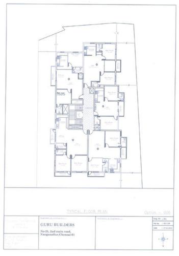  sri-lakshmi-kuberar-apartments Block A Cluster Plan for ground Floor