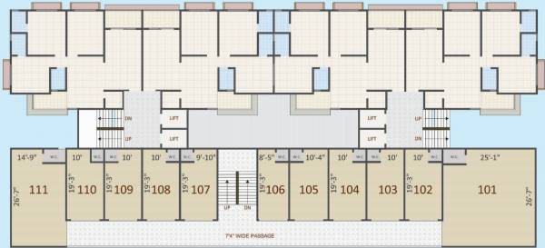 Images for Cluster Plan of P And P Prarthna Exotica