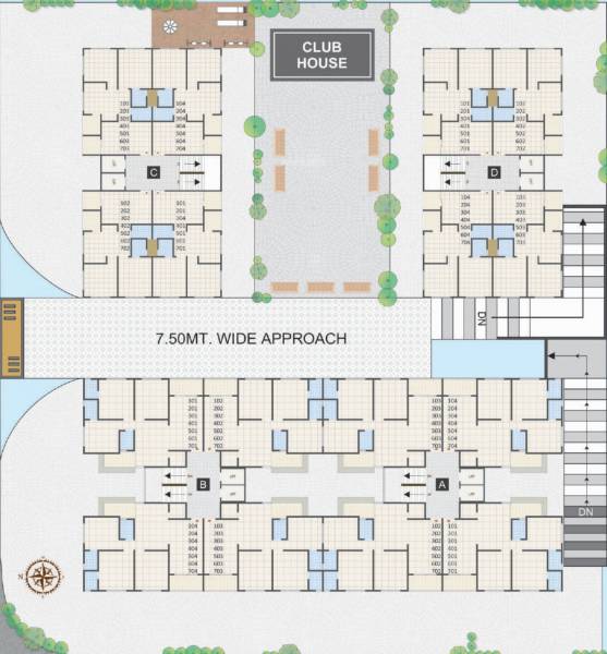 Images for Layout Plan of P And P Prarthna Exotica