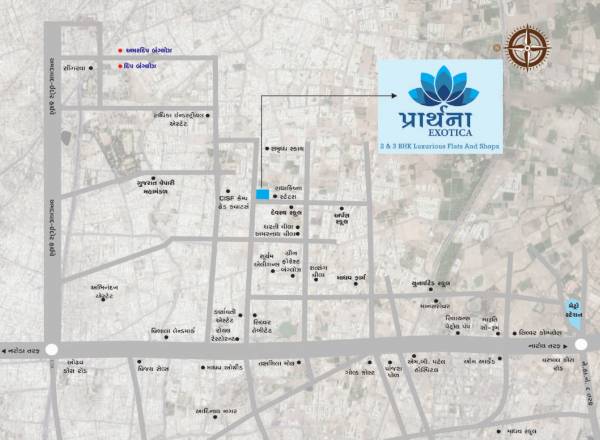 Images for Location Plan of P And P Prarthna Exotica
