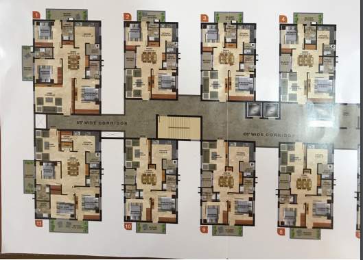  gayatri tower Gayatri Tower Cluster Plan