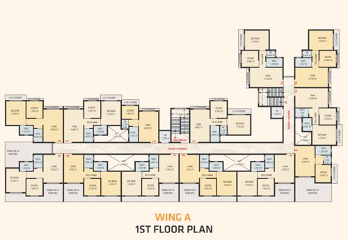 Images for Cluster Plan of Seven Hill Sky Avenue Wing A And B
