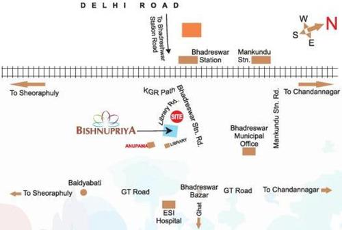  vishnupriya Images for Location Plan of Divya Bishnupriya