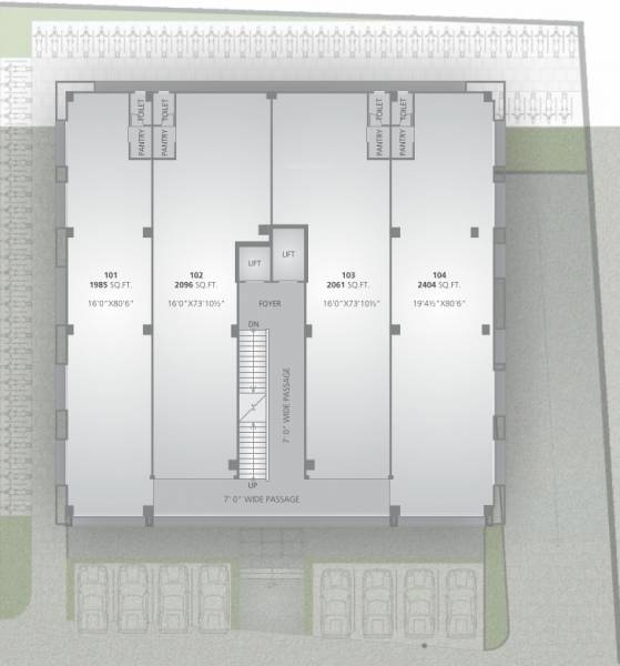 Images for Cluster Plan of Amarnath Business Centre 2