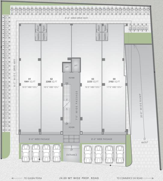 Images for Cluster Plan of Amarnath Business Centre 2
