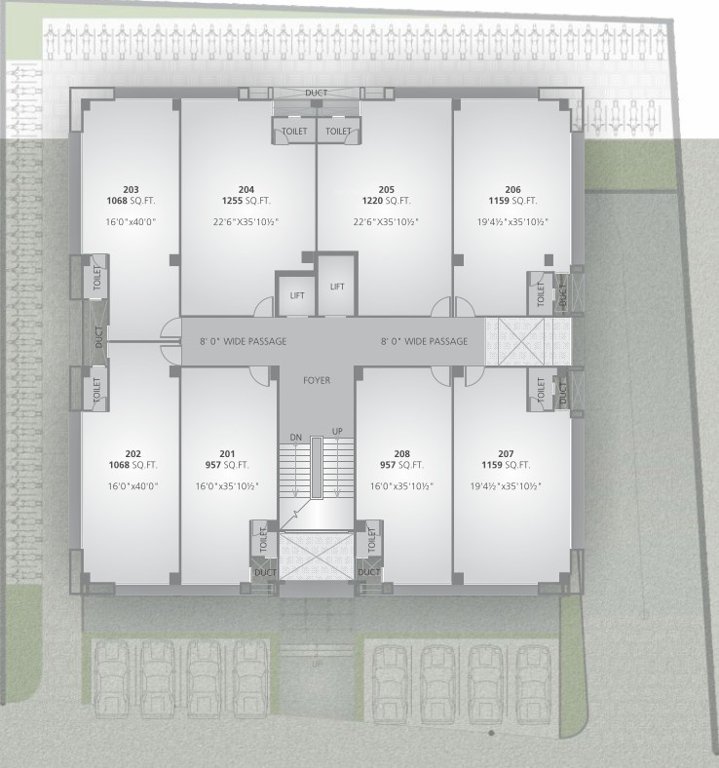 Images for Cluster Plan of Amarnath Business Centre 2