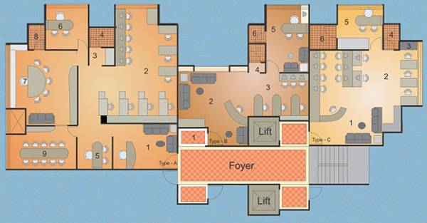 Images for Cluster Plan of Sun Time Square