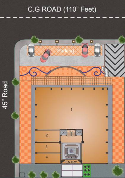 Images for Cluster Plan of Sun Time Square