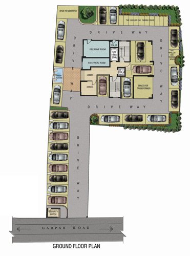 Images for Cluster Plan of Yaduka Shree Krishna Tower I