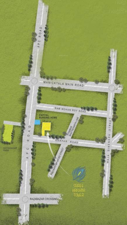 Images for Location Plan of Yaduka Shree Krishna Tower I