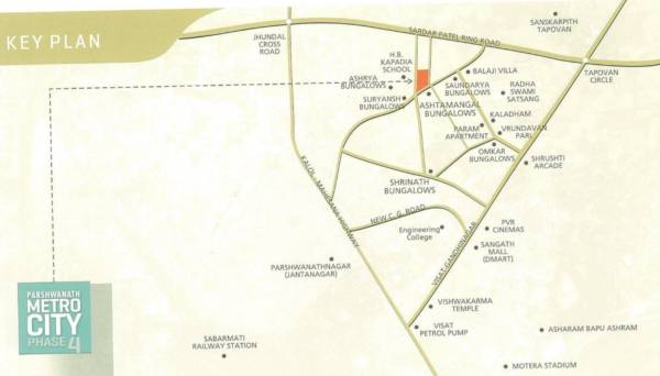 Images for Location Plan of Parshwanath Parshwanath Metrocity 4