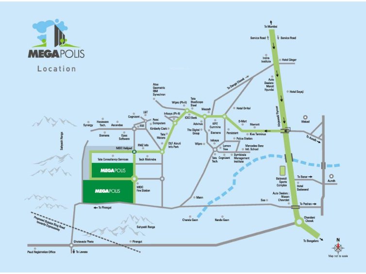  megapolis mystic c Location Plan
