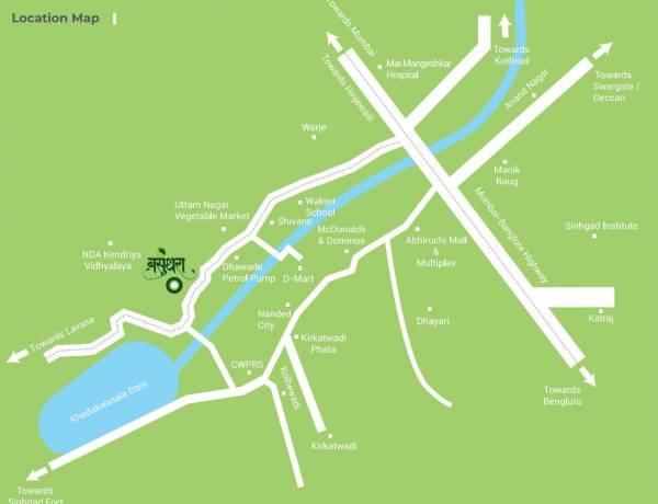  vasundhara-phase-i Location Plan