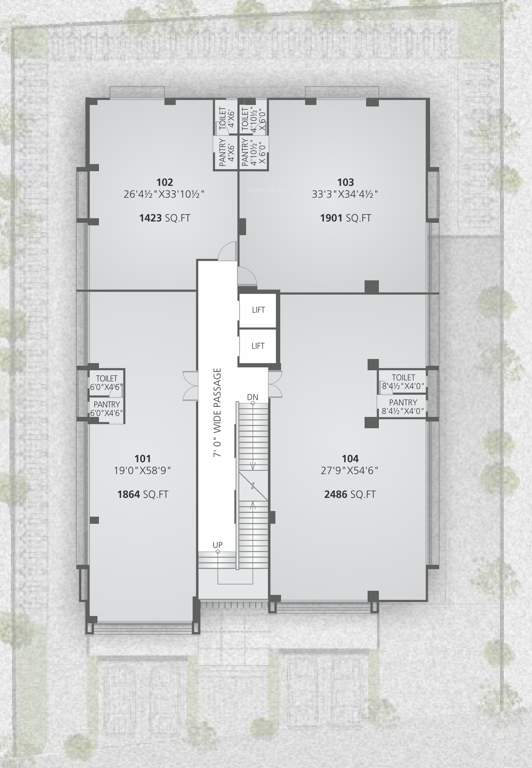 Images for Cluster Plan of Amarnath Business Centre