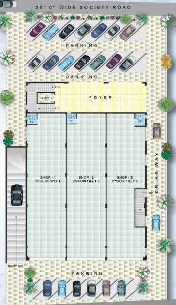 Images for Cluster Plan of Sadhuram Satved Complex