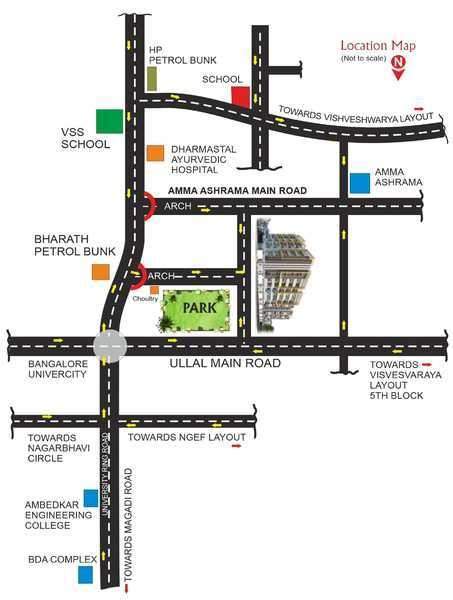  golden nest  Location Plan