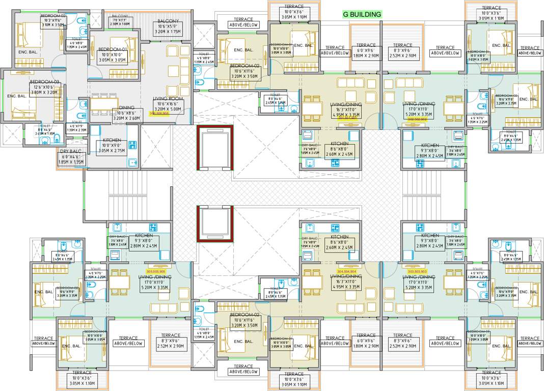 Images for Cluster Plan of Shree Sonigara Signature Park G And H Building