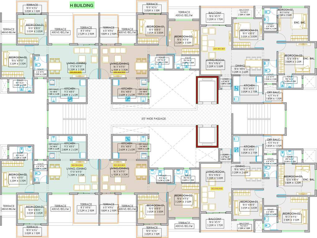 Images for Cluster Plan of Shree Sonigara Signature Park G And H Building
