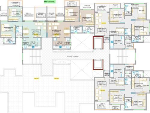 Images for Cluster Plan of Shree Sonigara Signature Park G And H Building
