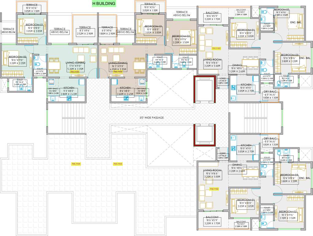 Images for Cluster Plan of Shree Sonigara Signature Park G And H Building