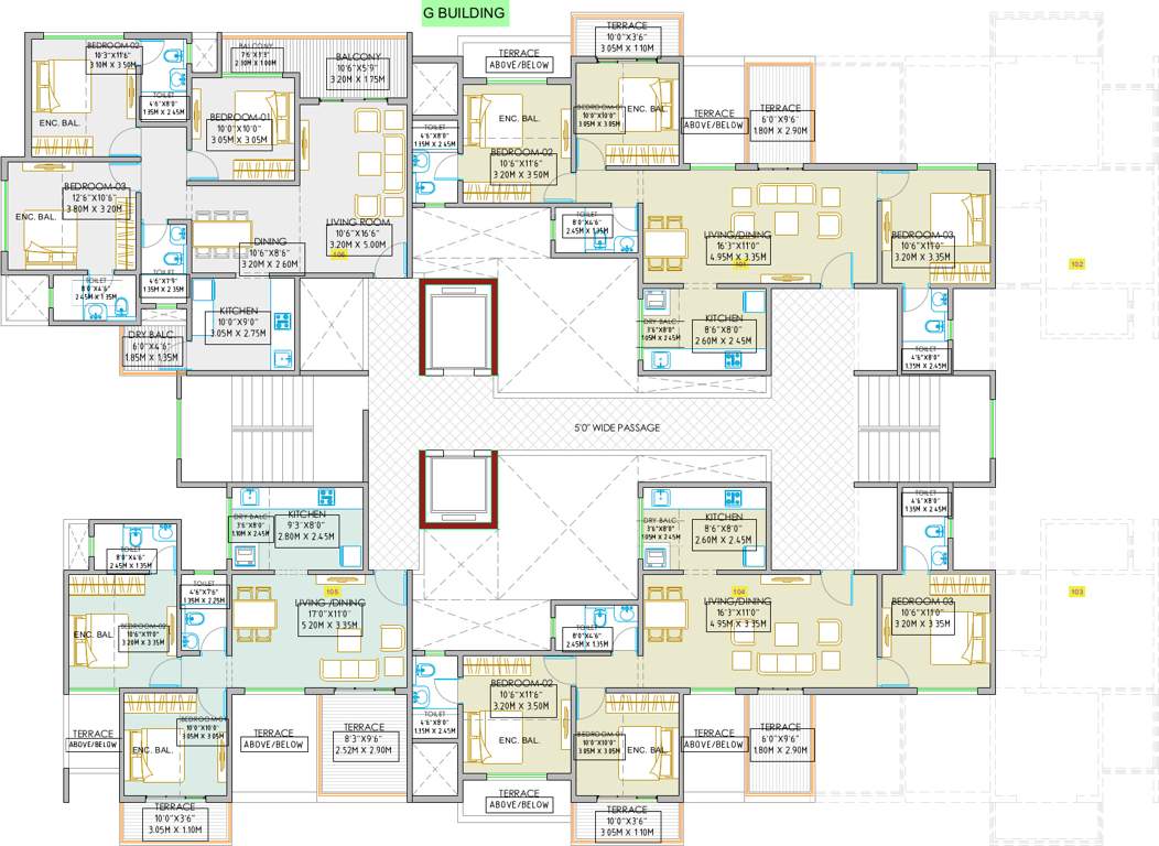  signature park g and h building Images for Cluster Plan of Shree Sonigara Signature Park G And H Building