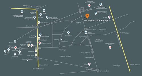  signature-park-g-and-h-building Images for Location Plan of Shree Sonigara Signature Park G And H Building