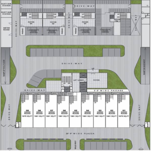  business-park Layout Plan