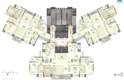  vivarea-building-no-3-tower-e Vivarea Building No 3 Tower E Cluster Plan