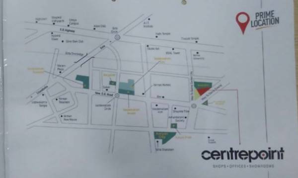  centrepoint Location Plan