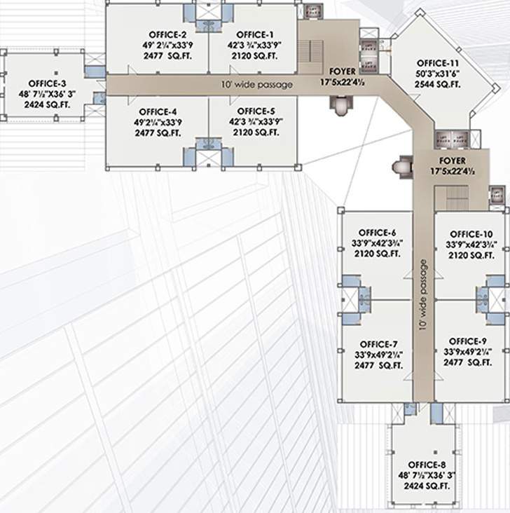 Images for Cluster Plan of Iscon Elegance