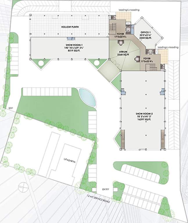 Images for Cluster Plan of Iscon Elegance