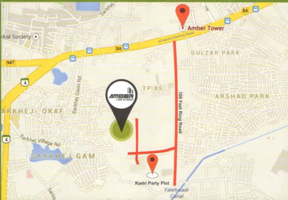 Images for Location Plan of Ghoghari Amber Residency