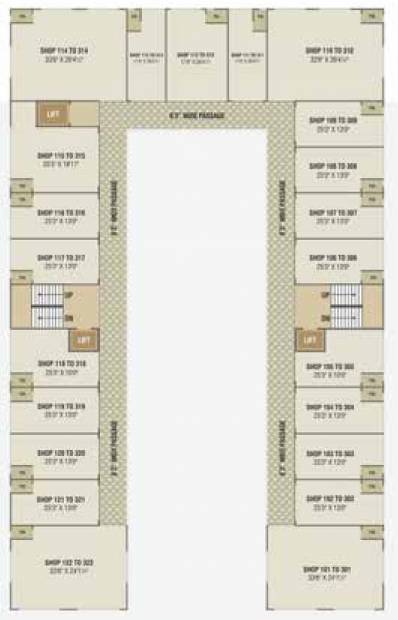Images for Cluster Plan of Radhe Krishna Narayan Arcade