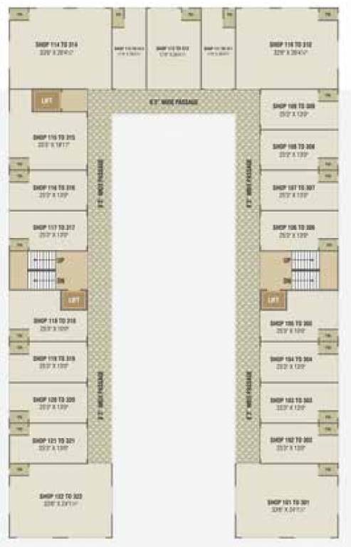 Images for Cluster Plan of Radhe Krishna Narayan Arcade