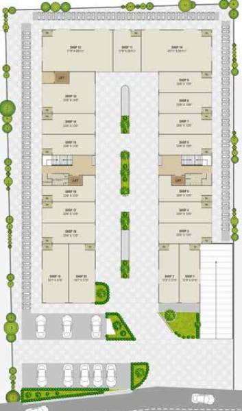 Images for Cluster Plan of Radhe Krishna Narayan Arcade