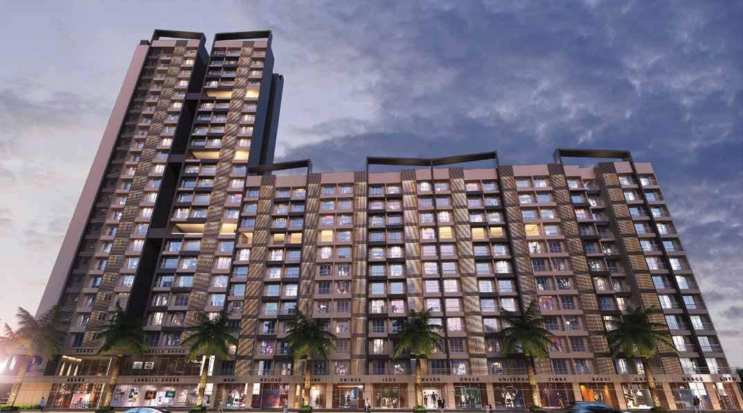  poonam vista wing b & c Elevation