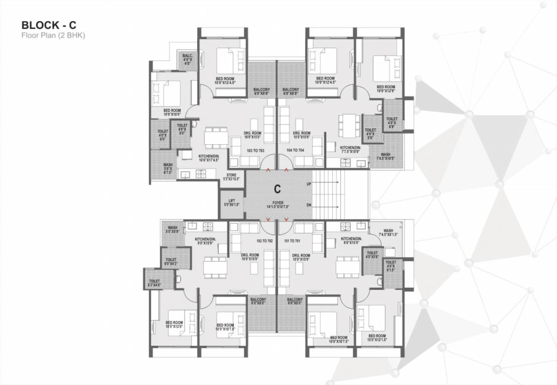  gokul heights Cluster Plan