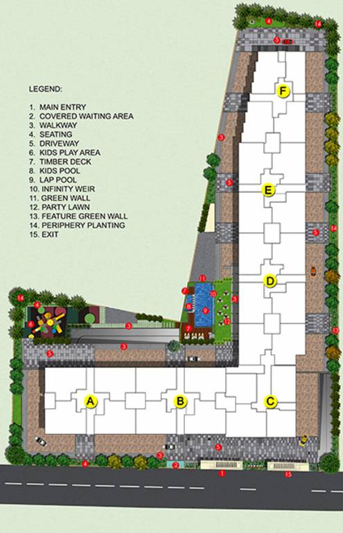 Images for Layout Plan of Adarsh Palm Retreat Mayberry Phase 1
