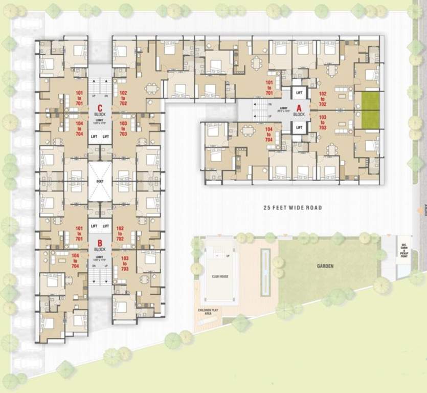 Images for Layout Plan of Satyamev Royal Parisar