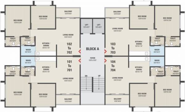 Images for Cluster Plan of Saral Residency