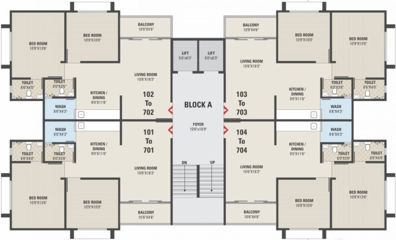 Images for Cluster Plan of Saral Residency